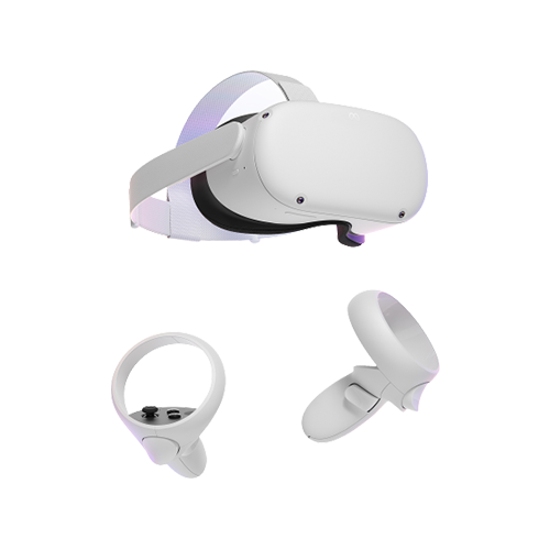 VR Headset with Headphones