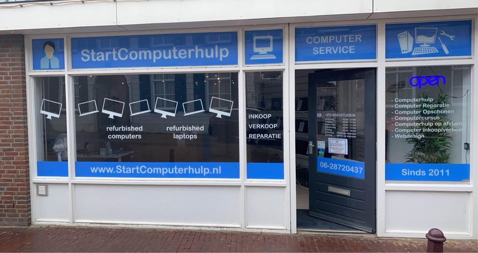 Startcomputerhulp winkel